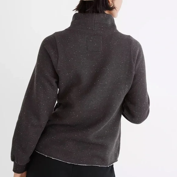 Madewell MWL Betterterry Relaxed Turtleneck Sweatshirt - Picture 3 of 7